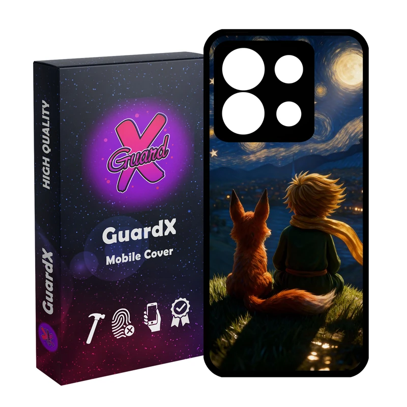 کاور گارد ایکس طرح شازده کوچولو مدل 10848 مناسب برای گوشی موبایل شیائومی Redmi Note 13 5G