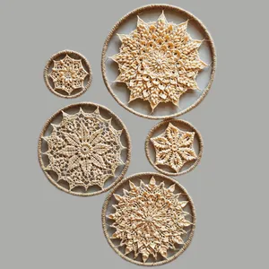   دیوارکوب بافتنی مدل دریم کچر کد R16 مجموعه 5 عددی