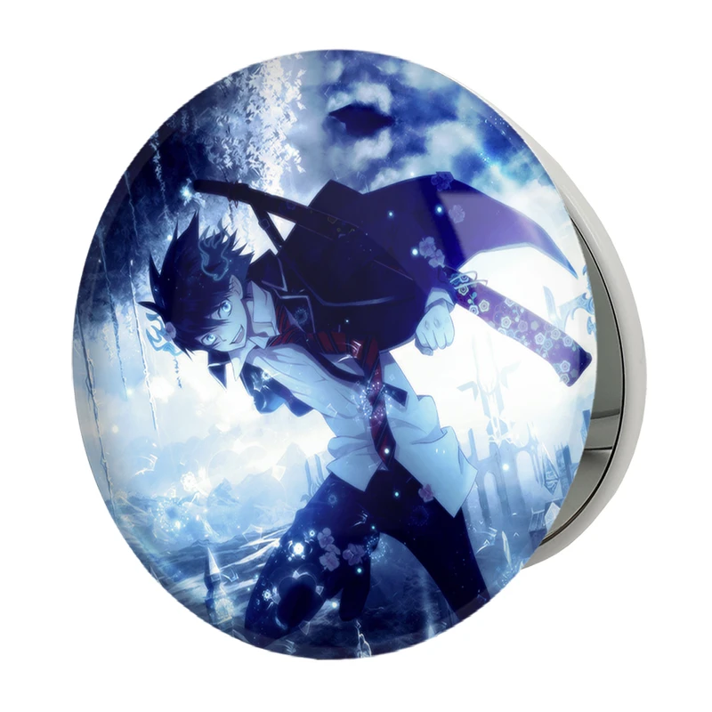 آینه جیبی خندالو طرح رین انیمه جنگیر آبی مدل تاشو کد 16375 