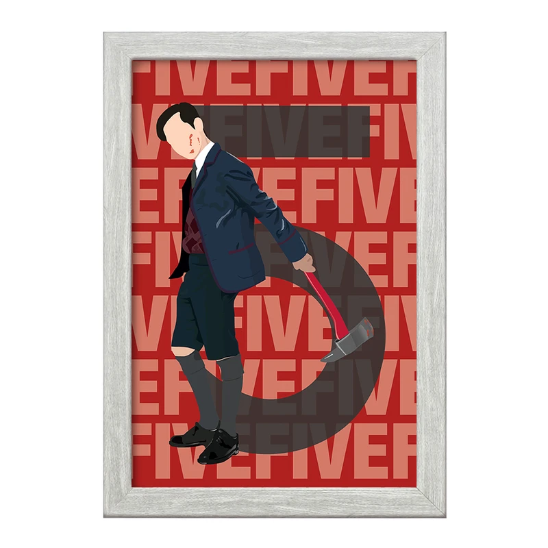 تابلو خندالو طرح شماره پنج سریال آکادمی آمبرلا The Umberella Academy کد 28539