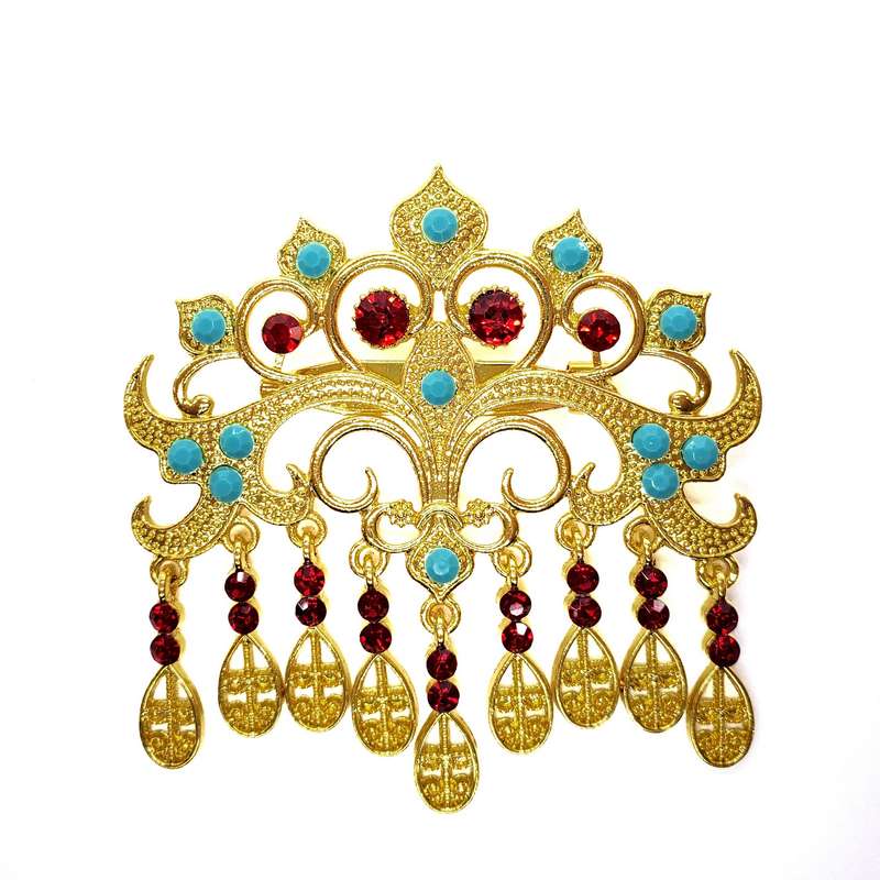 سنجاق سینه زنانه مدل تاج