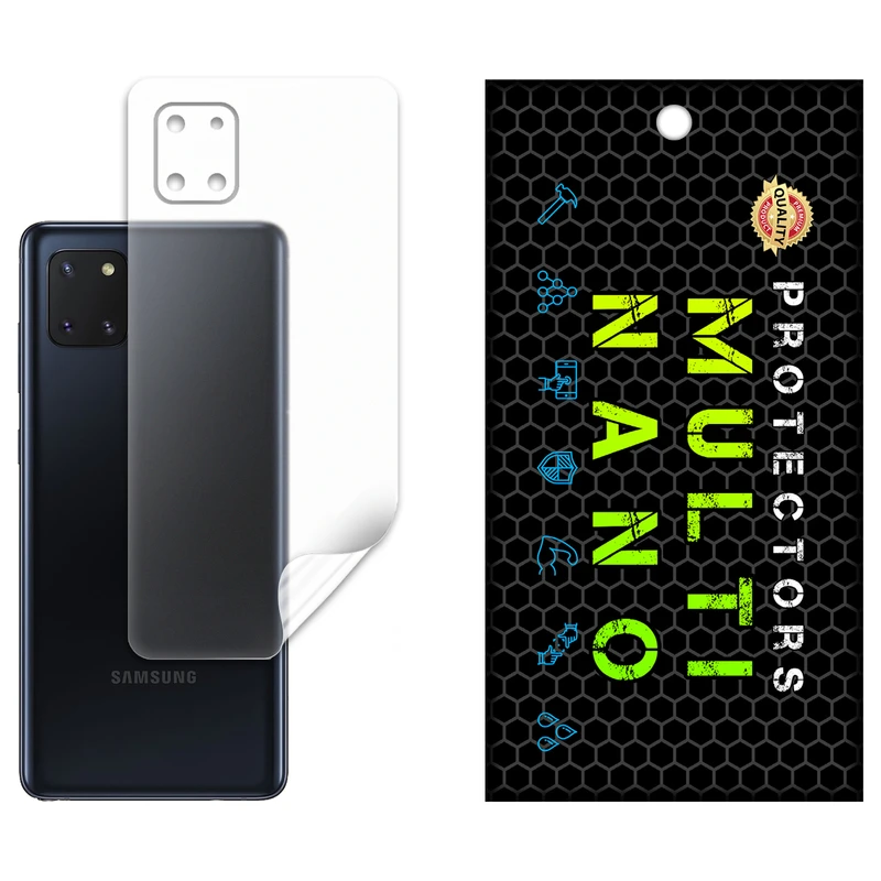 محافظ پشت گوشی مات نانو هیدروژل مولتی نانو مدل X-F1B مناسب برای گوشی موبایل سامسونگ Galaxy Note 10 Lite