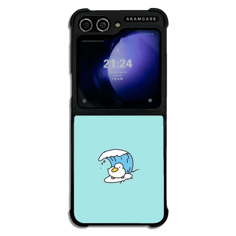 کاور آکام مدل AMC-WSGZFLIP5-DUCKS2 مناسب برای گوشی موبایل سامسونگ Galaxy Z Flip 5