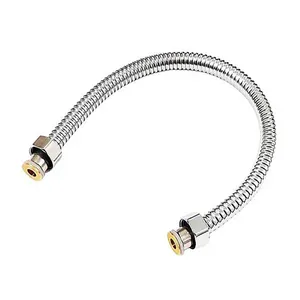 شلنگ رابط دوش حمام مدل ریزبافت steel کد 40