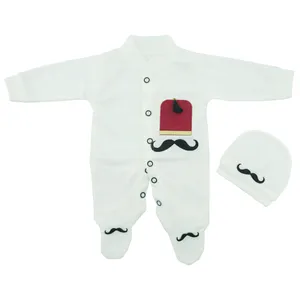 ست سرهمی و کلاه نوزادی مدل 77789