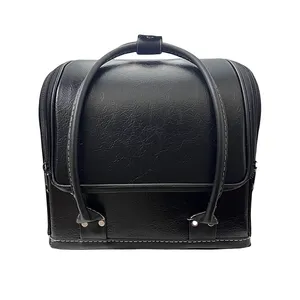 کیف لوازم آرایش و گریم زنانه مدل هلالی  کد 001