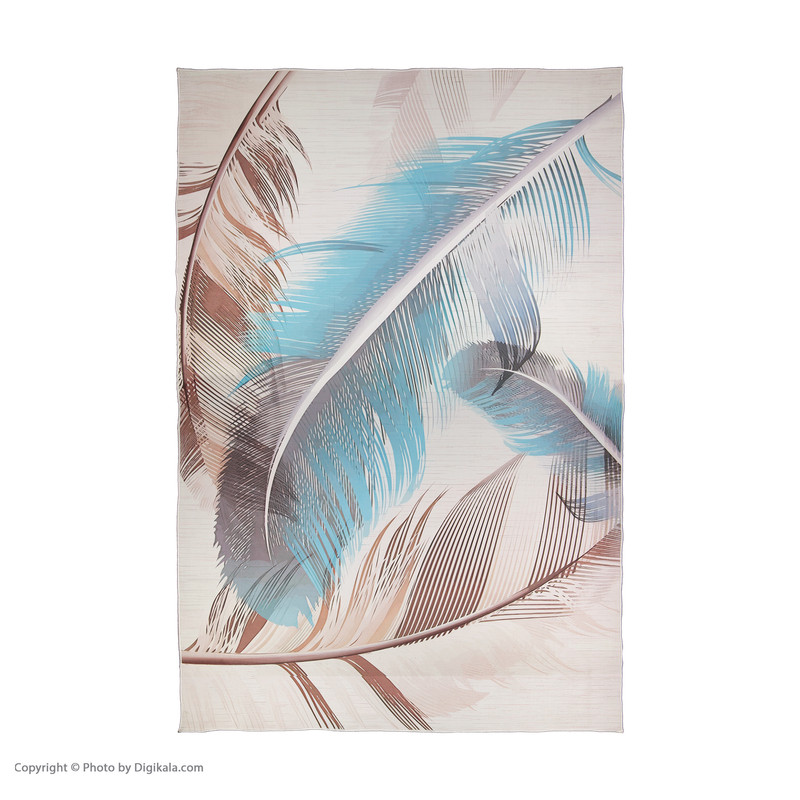 فرش پارچه ای مدل پاییزی کد 007