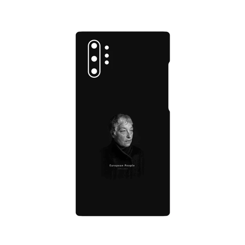 برچسب پوششی ماهوت مدل Portrait of a European Woman مناسب برای گوشی موبایل سامسونگ Galaxy Note 10 Plus