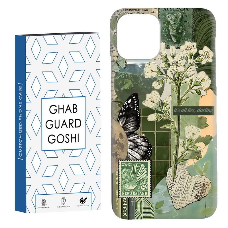 کاور قاب گارد گوشی طرح  گل کد Dimo-677 مناسب برای گوشی موبایل اپل  IPHONE 11 PRO MAX