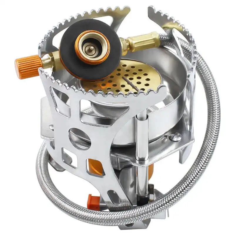 سرشعله سفری مدل شلنگ دار ضد باد