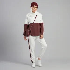 ست تی‌شرت آستین بلند و شلوار راحتی زنانه مدل پرستو کد ۶۰