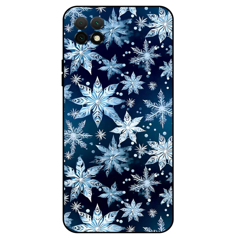 کاور مگافون طرح برف مدل 2824 مناسب برای گوشی موبایل هوآوی Nova Y60 