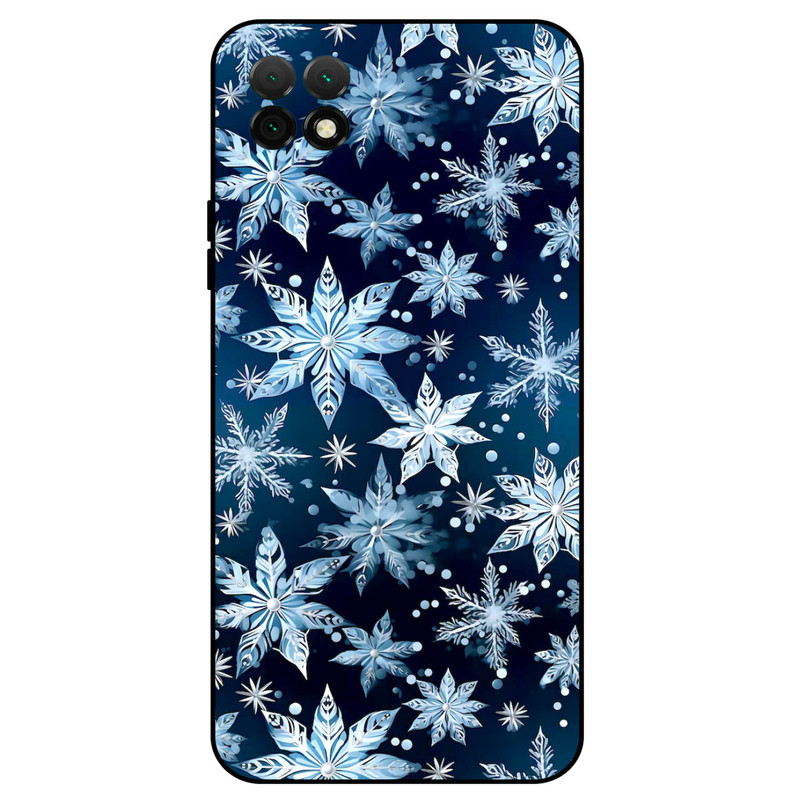 کاور مگافون طرح برف مدل 2824 مناسب برای گوشی موبایل هوآوی Nova Y60 