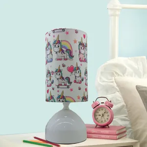 آباژور رومیزی کودک مدل یونی کورن