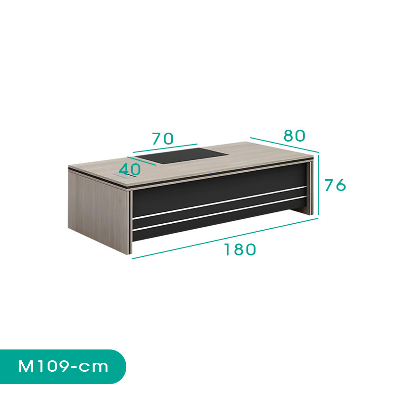 میز مدیریت اسمردیس مدل M109 - MDF+