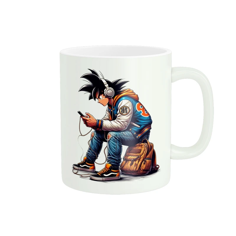 ماگ طرح پسرانه انیمه کد 53