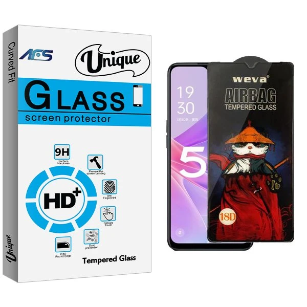 محافظ صفحه نمایش ای اف اس مدل Unique Airbag مناسب برای گوشی موبایل اوپو A1x