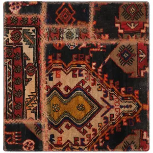 کلاژ فرش دستبافت نیم متری فرش هریس کد 102084