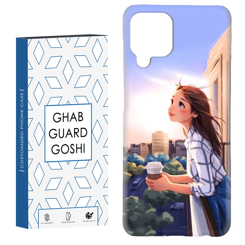 کاور قاب گارد گوشی طرح دخترانه کد Dimo-016 مناسب برای گوشی موبایل سامسونگ Galaxy A22 4G / Galaxy M32 4G