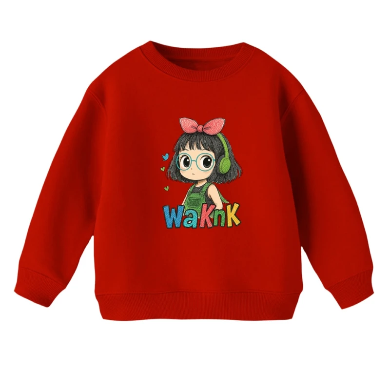 سویشرت بچگانه مدل دخترک هدفون 