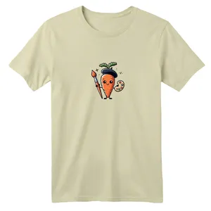 تی شرت آستین کوتاه بچگانه مدل هویج کد 01