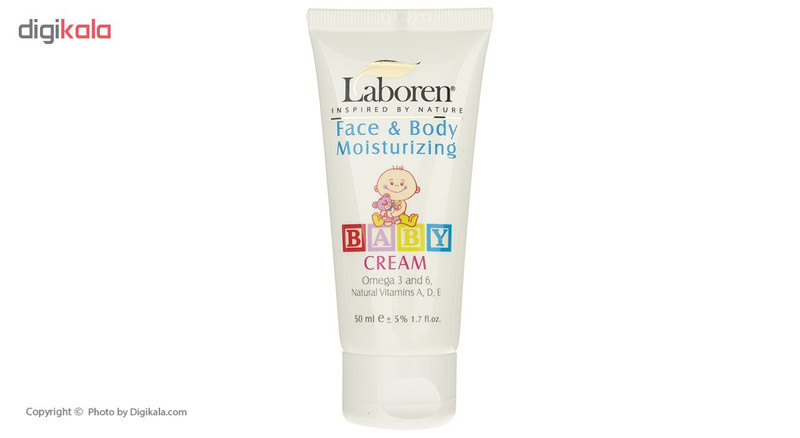 کرم مرطوب کننده صورت و بدن کودک لابورن مدل Baby حجم 50 میلی لیتر کرم مرطوب کننده صورت و بدن کودک لابورن مدل Baby حجم 50 میلی لیتر