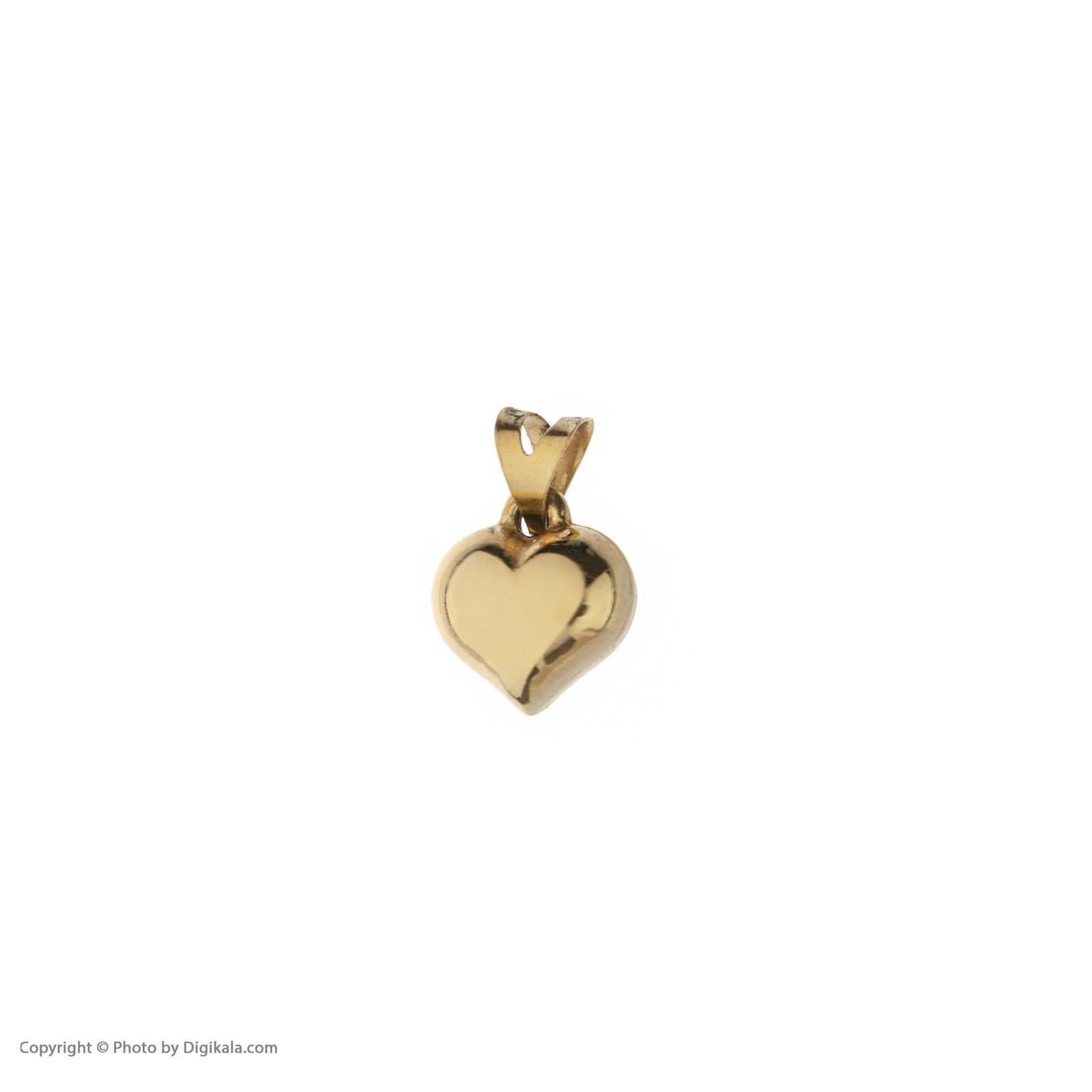 آویز گردنبند طلا 18 عیار زنانه مایا ماهک مدل MM1532 طرح قلب 3 بعدی -  - 3