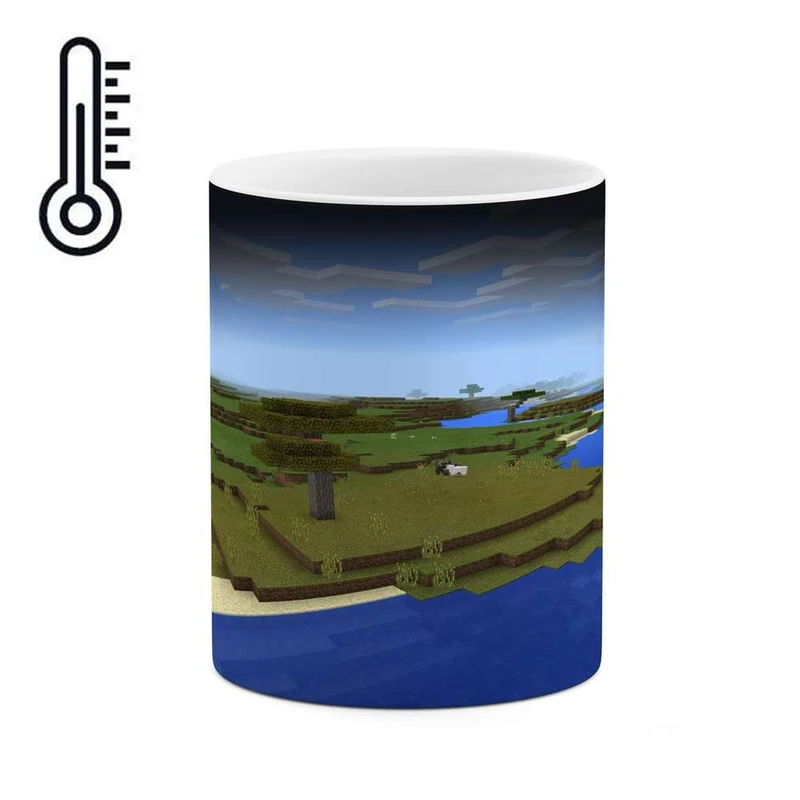 ماگ حرارتی کاکتی مدل ماینکرافت کد mgh13035