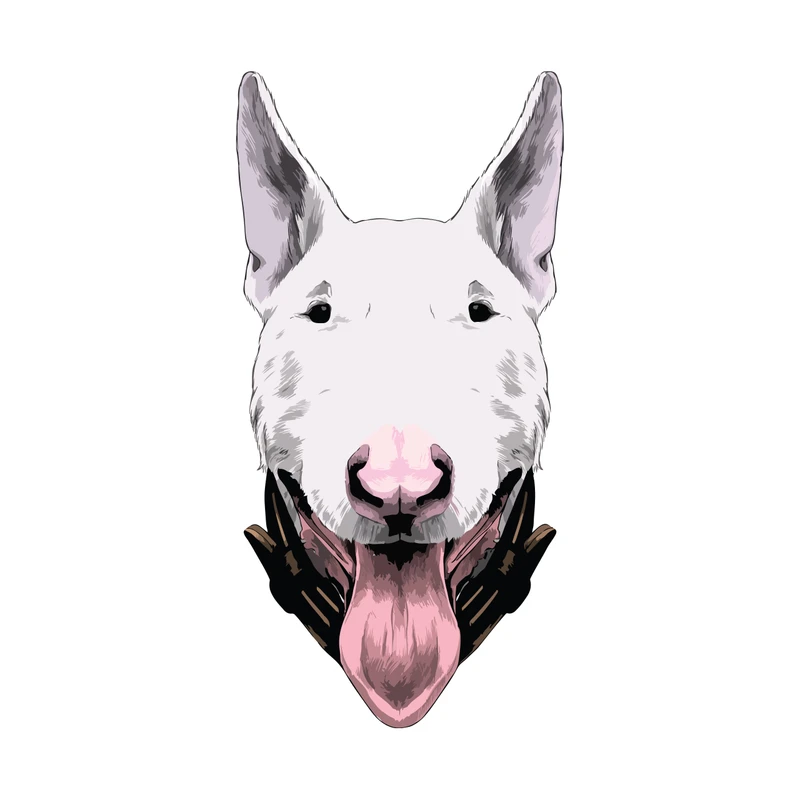 برچسب لپتاپ طرح سگ کد 889