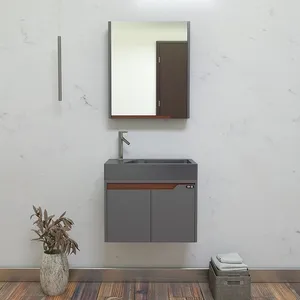 ست کابینت و روشویی آلکا مدل 7060 به همراه آینه باکس دار