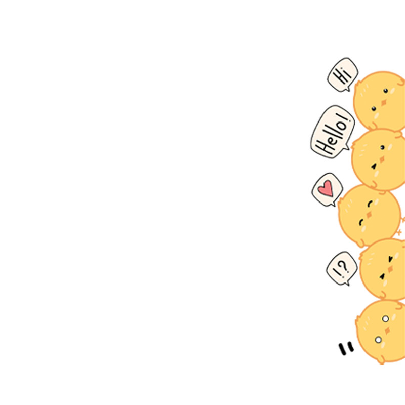 استیکر دیواری کودک مدل جوجه