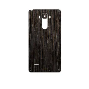 MAHOOT Dark-Gold-Stripes-Wood Cover Sticker for LG G4 Stylus