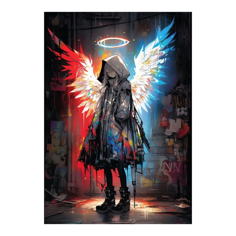 استیکر لپ تاپ و موبایل مدل انیمه طرح دختر انیمه ای بامزه cute anime girl کد 995