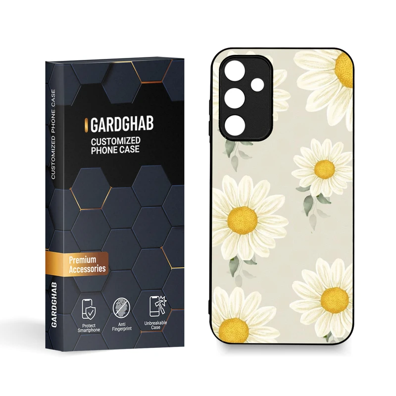 کاور گارد قاب مدل گل مناسب برای گوشی موبایل سامسونگ Galaxy A15 5G/A15 4G