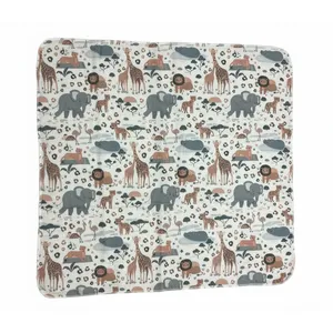 خشک‌کن نوزاد مدل حیوانات سایز 60*70 سانتی متر