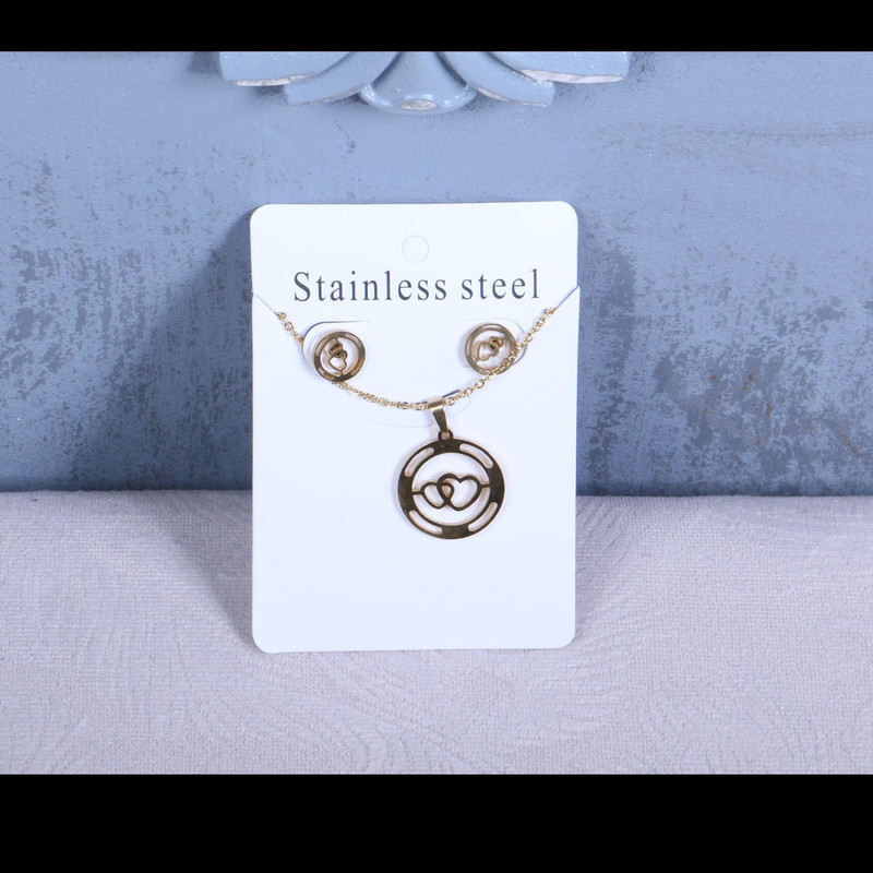 نیم ست دخترانه مدل قلب