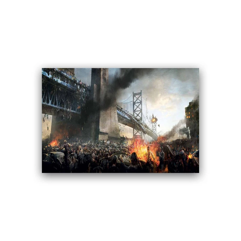 تابلو شاسی طرح جنگ جهانی زد مدل BS00498