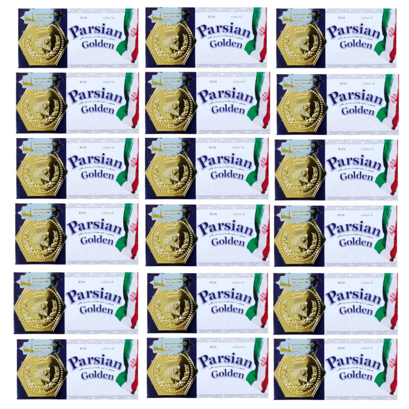 سکه طلا گرمی 18 عیار مدل پارسیان آفرینش k050 مجموعه 18 عددی
