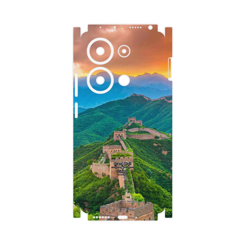 برچسب پوششی ماهوت مدل China Grand Wall-FullSkin مناسب برای گوشی موبایل شیائومی Poco M6 Pro 4G