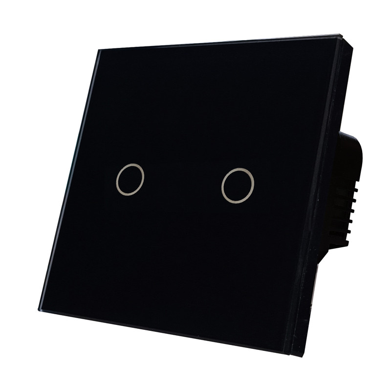 کلید دو پل لمسی مدل Lemo