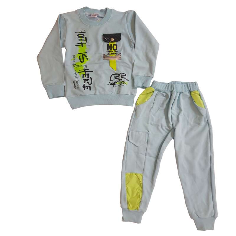 ست تی شرت و شلوار پسرانه مدل yourth