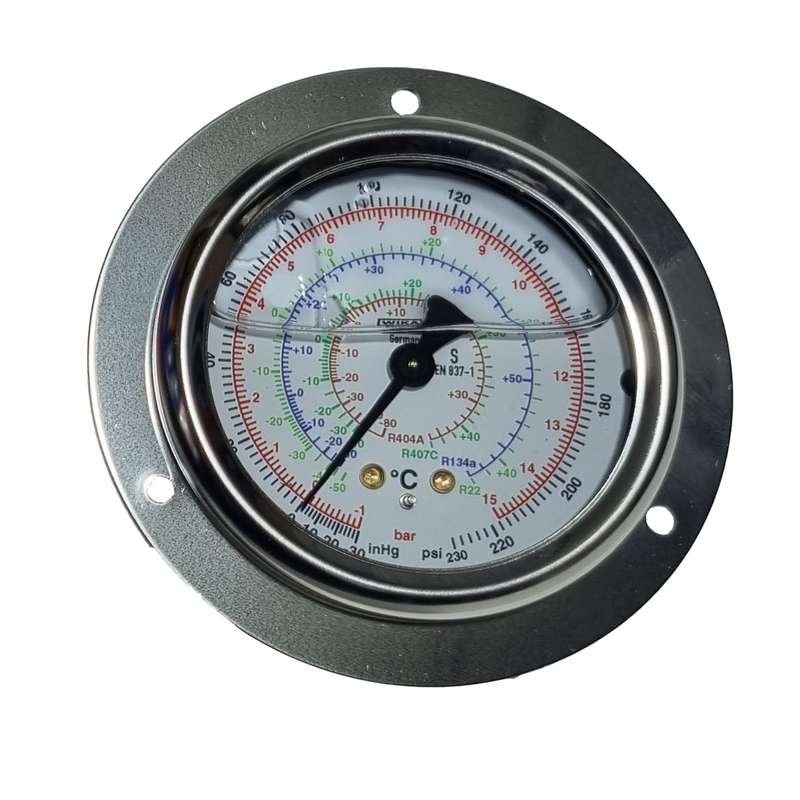 گیج فشار پایین کولینگ مدل High-18Bar-6Cm 250PSI