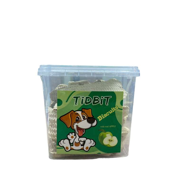 غذای تشویقی سگ تیدبیت مدل سیب وزن 160 گرم
