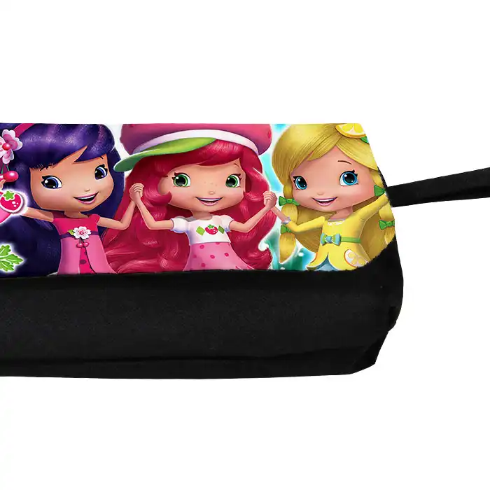 جامدادی طرح دختر توت فرنگی مدل دو زیپ کد 177