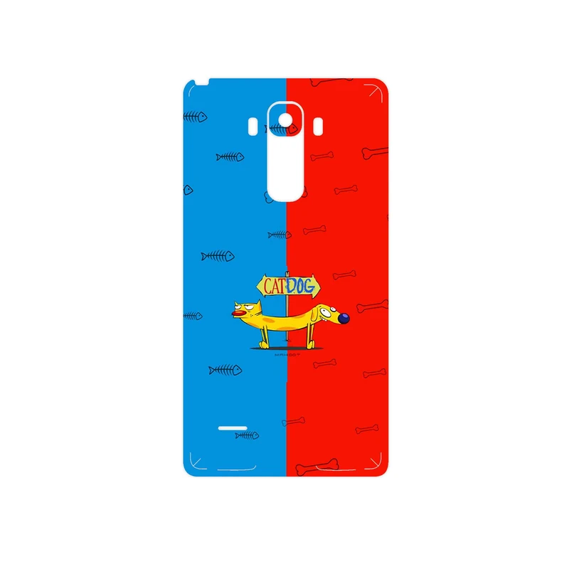برچسب پوششی ماهوت مدل CatDog مناسب برای گوشی موبایل ال جی G4 Stylus