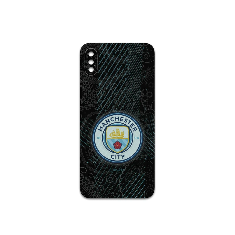 برچسب پوششی ماهوت مدل Manchester-City مناسب برای گوشی موبایل اپل iPhone XS