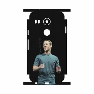 MAHOOT Mark Zuckerberg-FullSkin Cover Sticker for Google Nexus 5X