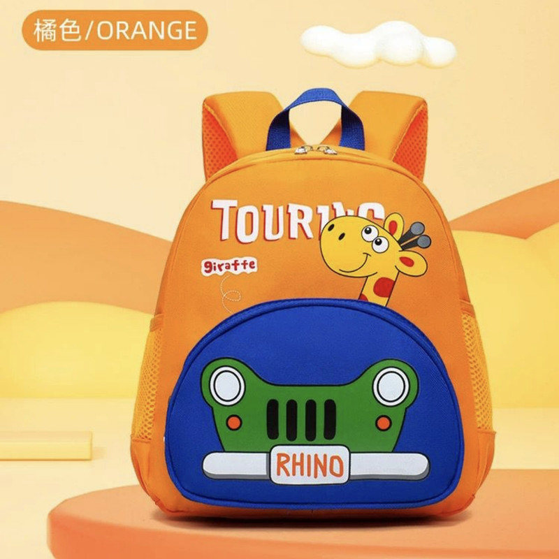 کوله پشتی مدرسه مدل مهد کودک زرافه کد 001