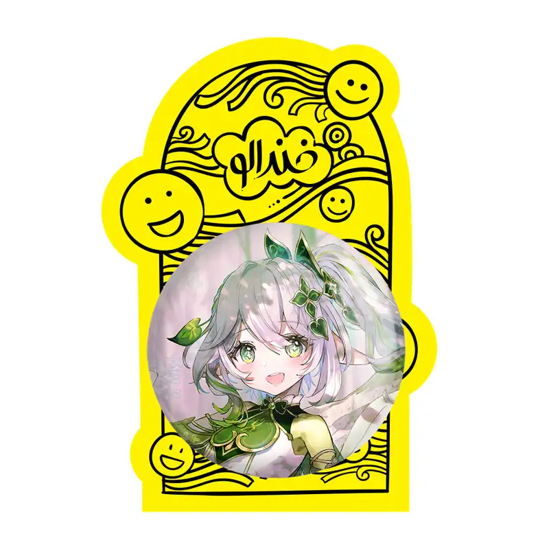 آینه جیبی خندالو مدل بازی گنشین ایمپکت Genshin Impact کد 24615