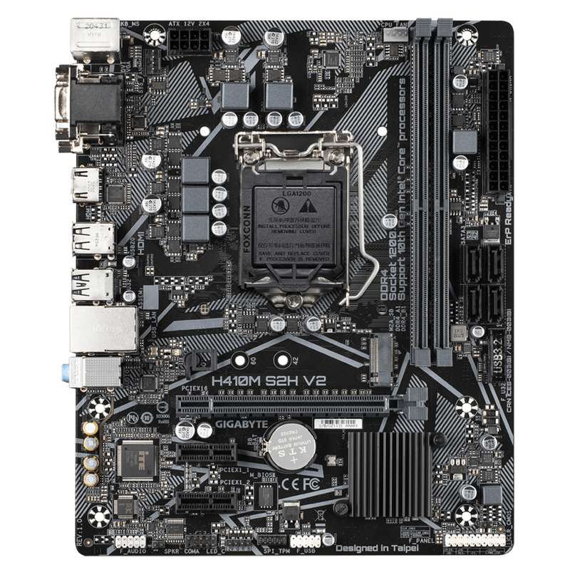 مادربرد گیگابایت مدل H410M S2H V2 rev. 1.0 مادربرد گیگابایت مدل H410M S2H V2 rev. 1.0